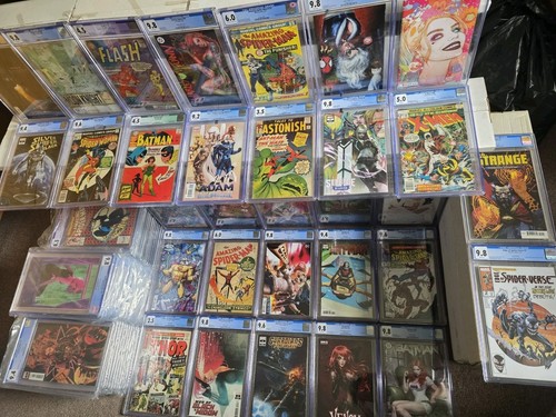 Cgc graded comic lot marvel - graded,