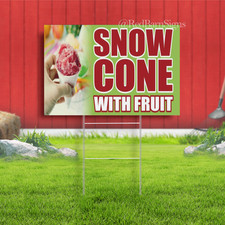 CONO NEVE con aromi frutta