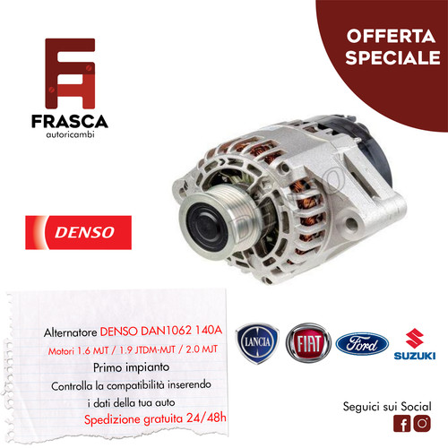 Alternatore denso dan1062 - alternatore,