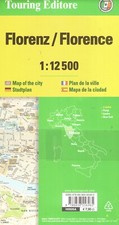 Mappa stradale/turistica Firenze Italia del Touring Club Italiano (2011) (NUOVA)