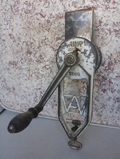 Vecchio Grattugia Trommelreibe Con Manovella Ferro Stiro