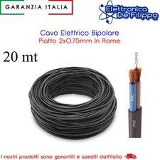 Cavo Elettrico Bipolare Piatto