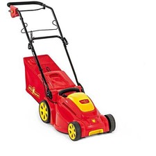 Wolf Tagliaerba Elettrico da Giardino A 340 E Funzione Pacciamatura 1400W Larghezza Taglio 34cm 