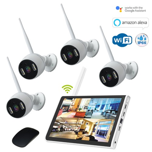 Kit nvr 8ch wifi - kit, smart