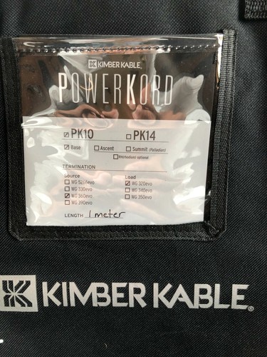 Kimber kable powerkord base - kimber,