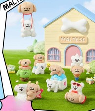Peluche puppy maltese serie Go