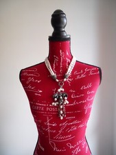 Collana girocollo perle - collana, di