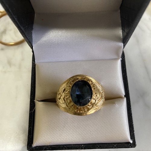 Anelli esercito placcati oro