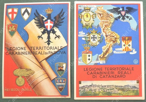 Carabinieri reali cartoline - reali., 2