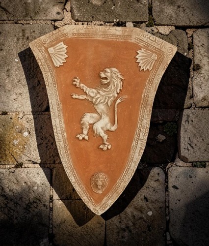 Scudetto araldica stemma leone - araldica,
