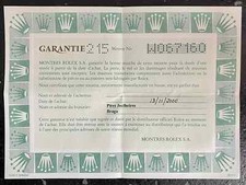 ROLEX Certificate Explorer II