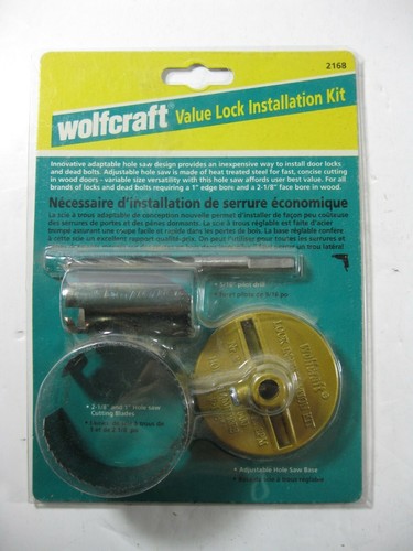 Kit installazione serratura