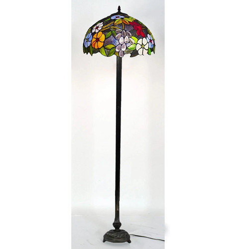 Lampada terra tiffany - da,