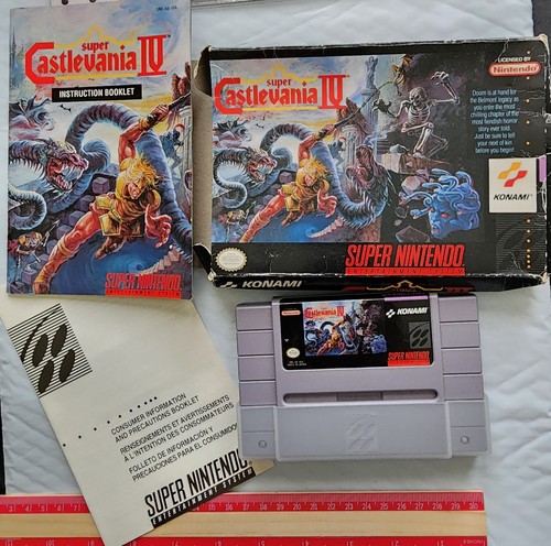 Super castlevania - super, iv