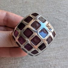 Athena Anello da Cocktail in Argento 925 e Smalto