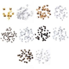 100pcs Metallo Borchie a