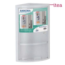 Angoliera tre ripiani con - angoliera, a