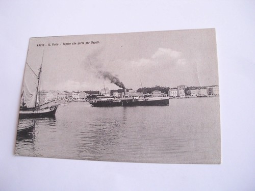 Roma anzio porto vapore - anzio, il