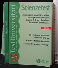 SCIENZETEST. AA.VV. ALPHA TEST. 1ED.