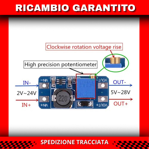 Convertitore step up - dc-dc,