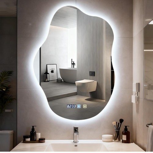 Specchio con illuminazione - specchio,