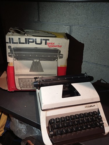 70s toy typewriter lilliput - 70s,