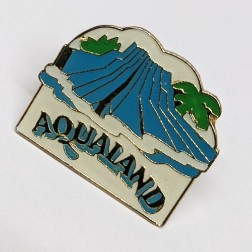 Spilla smaltata aqualand - smaltata,