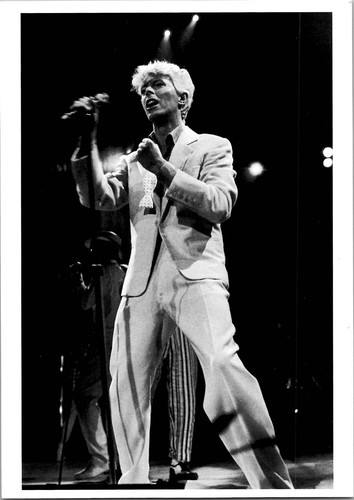 Cartolina david bowie - cartolina,