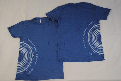 Shirt of the blue - go,