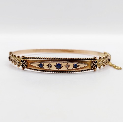 Antico bracciale oro - rosa, 9k