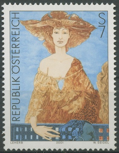 Austria 2001 quadro arte