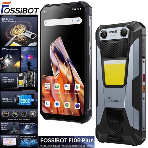 Fossibot f106 plus telefono - fossibot,