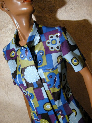 Vintage chic vestito cravatta - vintage,