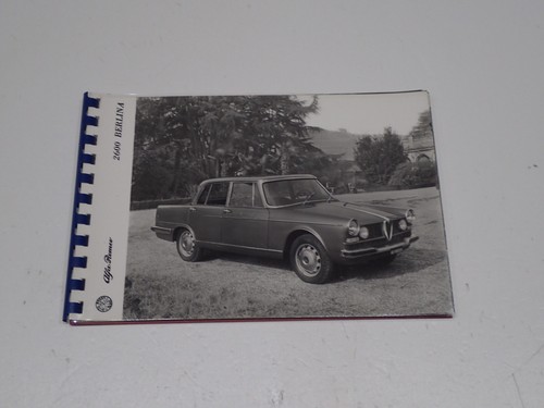 Alfa romeo 2600 berlina - 2600,