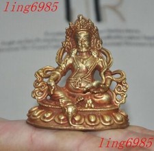 Statua Buddha Jambhala giallo