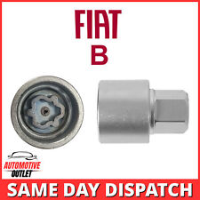 Master Bloccaggio Ruota Sicurezza Bullone Dado Rimozione Chiave Presa B per Fiat