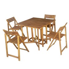 SET 5 PEZZI TAVOLO 4 SEDIE
