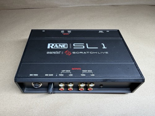 Rane serato scratch - scratch, sl1