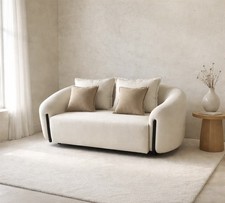 Modern two seater sofa with