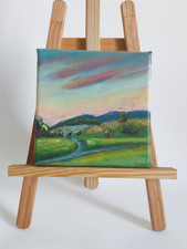 Dipinto olio su tela Blue