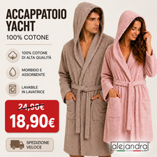 Accappatoio 100 cotone uomo - accappatoio,