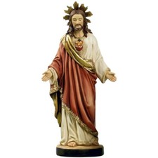 Statua in resina sacro cuore di gesu' 21 cm  PAB-PB10147-1