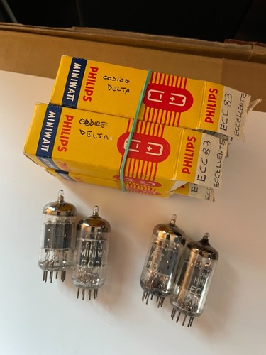 Valvole ecc83 12ax7 - 12ax7, philips