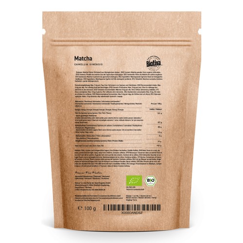Matcha tea bio 100g - tea, biotiva
