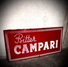 Insegna Smaltata Campari anni
