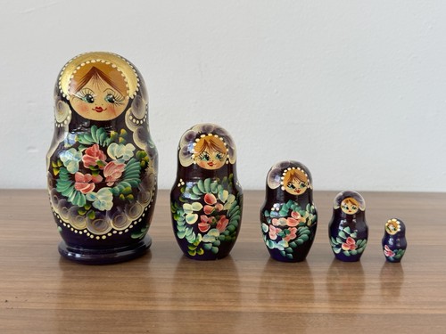Matrioska russa vintage - russa, 5