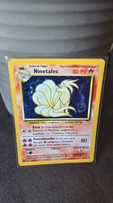 Pokémon Ninetales Holo Set Base ITA 1999/2000 Vintage Excellent
