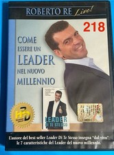 DVD Roberto Re Live - Come Essere Un Leader Nel Nuovo Millennio - Motivazione 