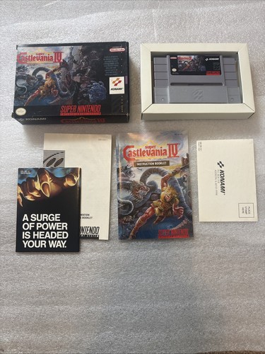 Castlevania super nintendo - iv,