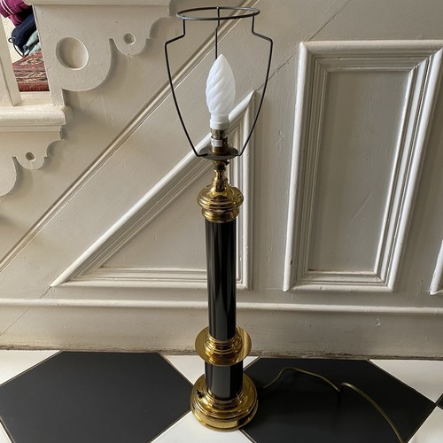 Vintage large column lamp - vintage,